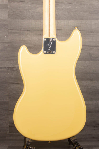 Fender Special Edition Mustang PJ Bass Guitar - Buttercream, Maple Fingerboard