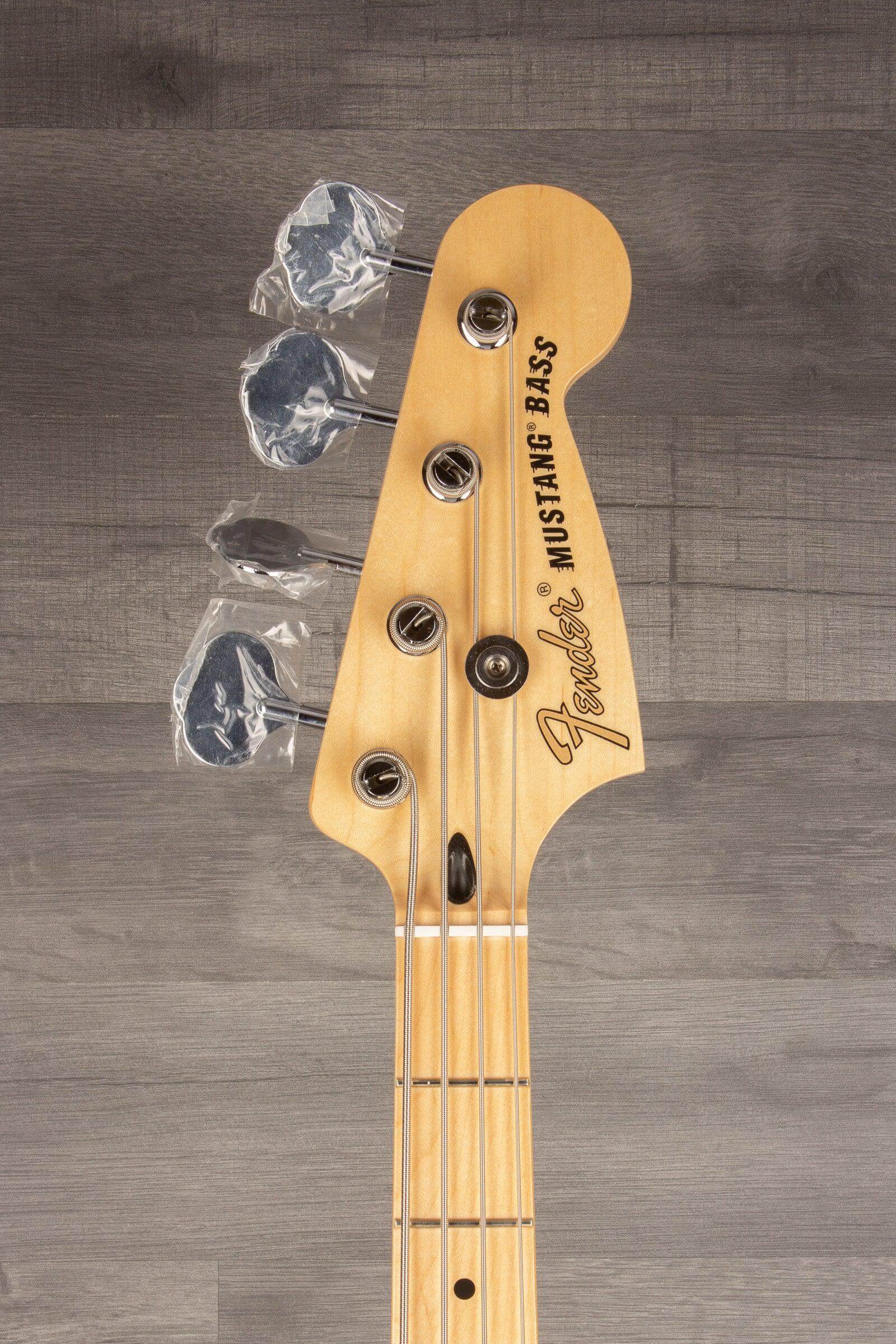 Fender Special Edition Mustang PJ Bass Guitar - Buttercream, Maple Fingerboard