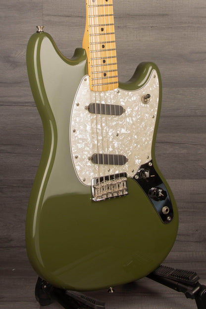 USED - Fender Mustang Olive Green
