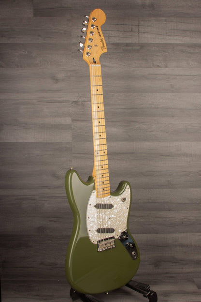 USED - Fender Mustang Olive Green