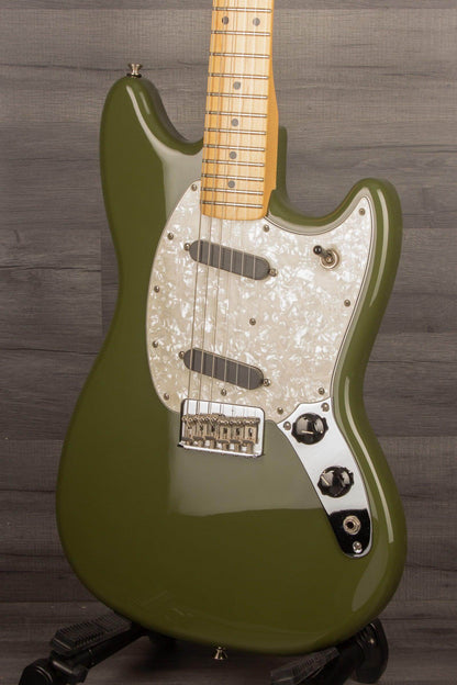 USED - Fender Mustang Olive Green