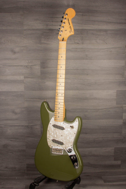 USED - Fender Mustang Olive Green