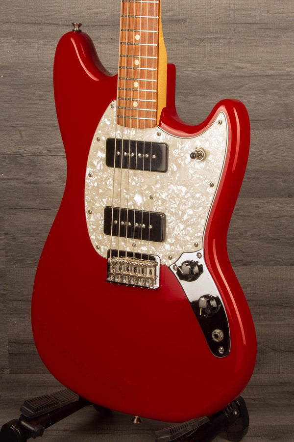 USED - Fender Mustang P90 Torino Red - MusicStreet