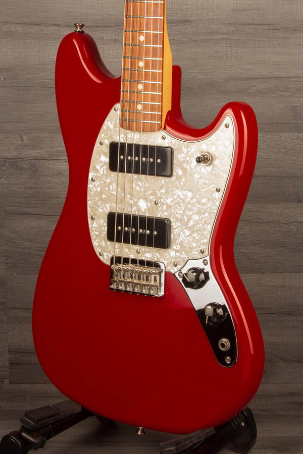 USED - Fender Mustang P90 Torino Red | Musicstreet guitar shop