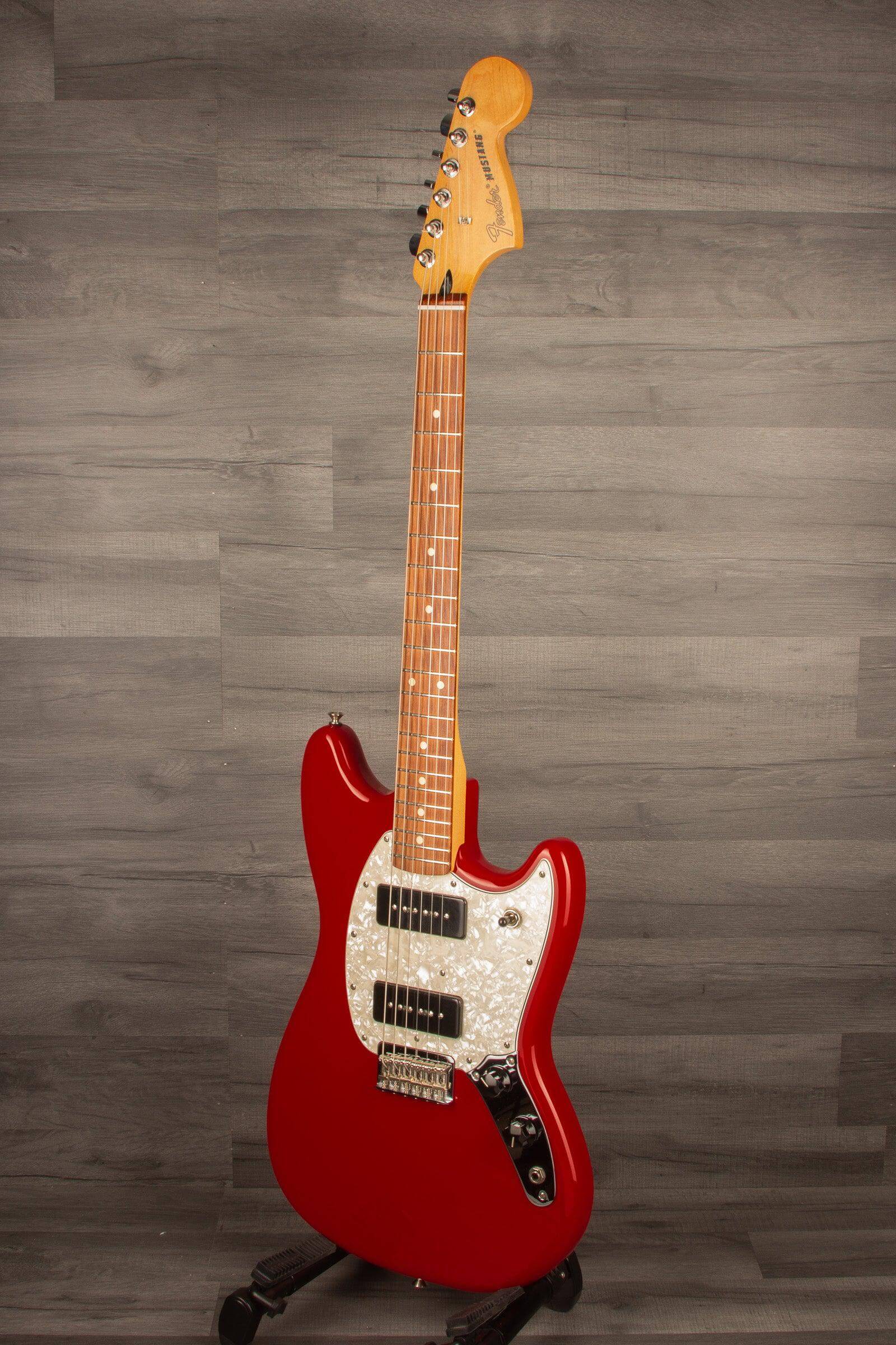 USED - Fender Mustang P90 Torino Red - MusicStreet