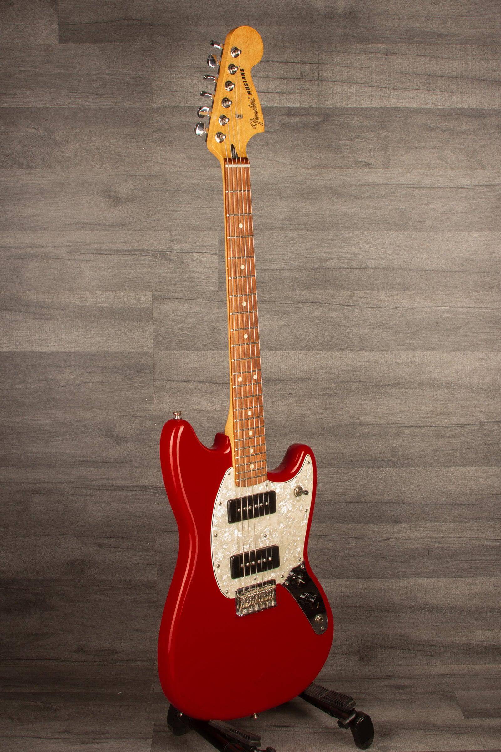 USED - Fender Mustang P90 Torino Red - MusicStreet