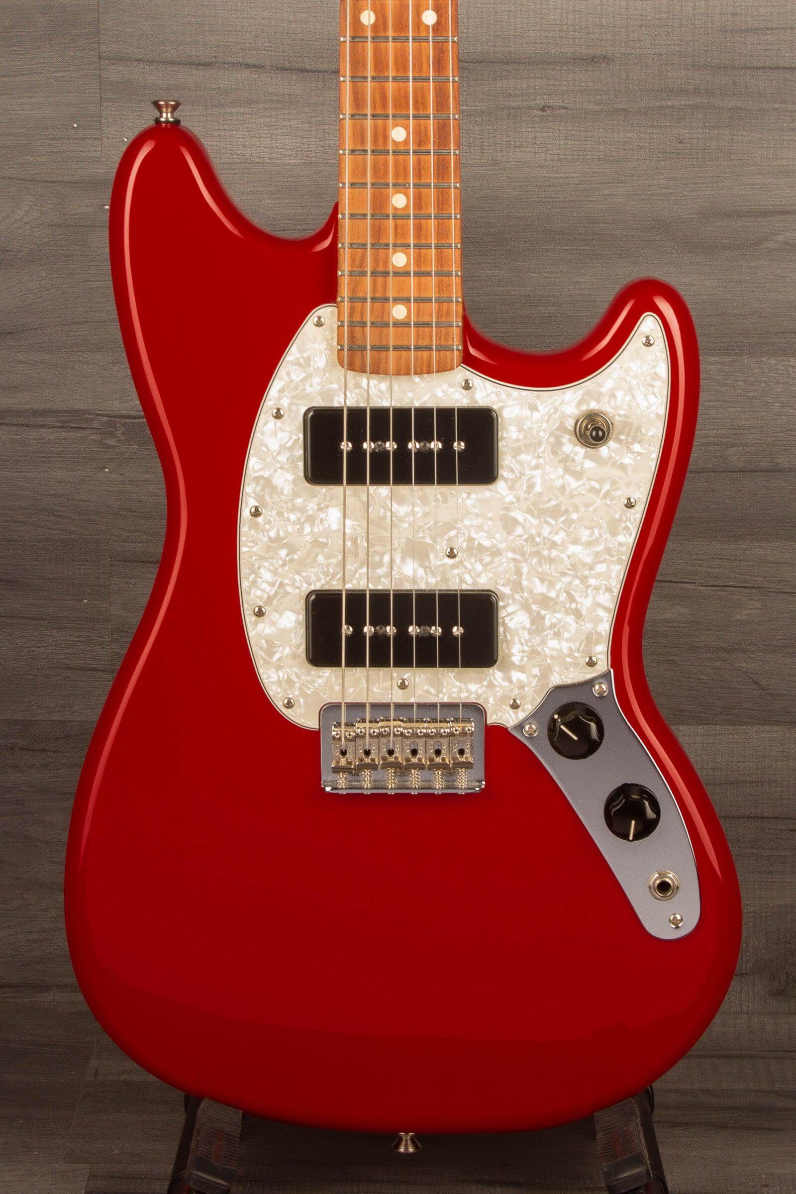 USED - Fender Mustang P90 Torino Red - MusicStreet