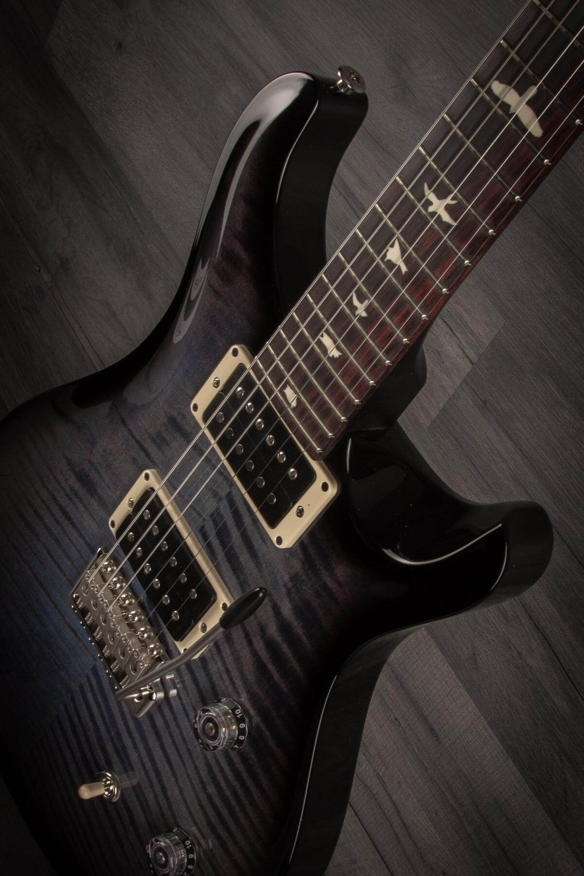 PRS CE24 Custom Colour Faded Blue Smokeburst Blackout Neck s#0347508