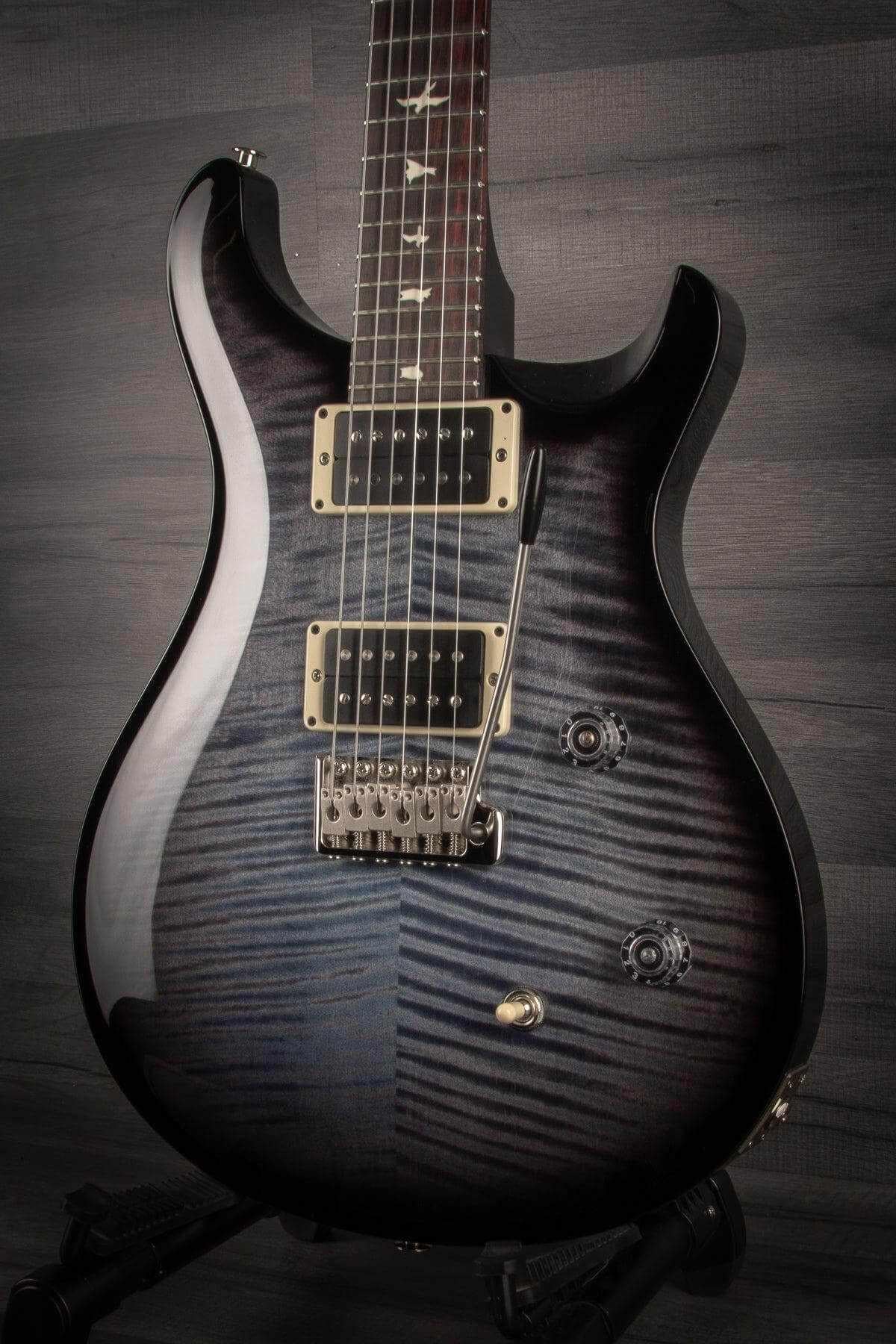PRS CE24 Custom Colour Faded Blue Smokeburst Blackout Neck s#0347508