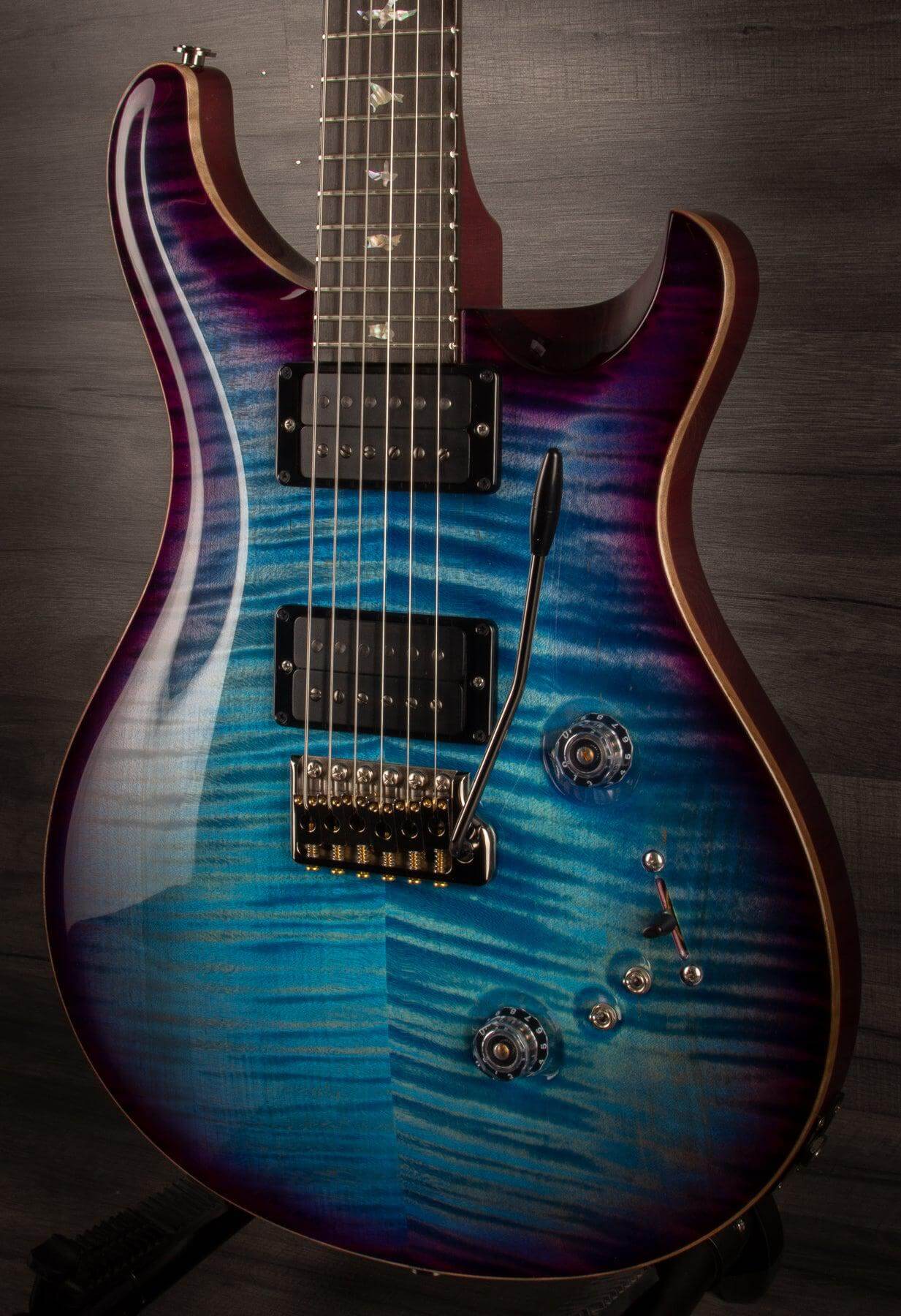 PRS Custom 24/08 10 Top Aquableux purpleburst S#0345766 - MusicStreet