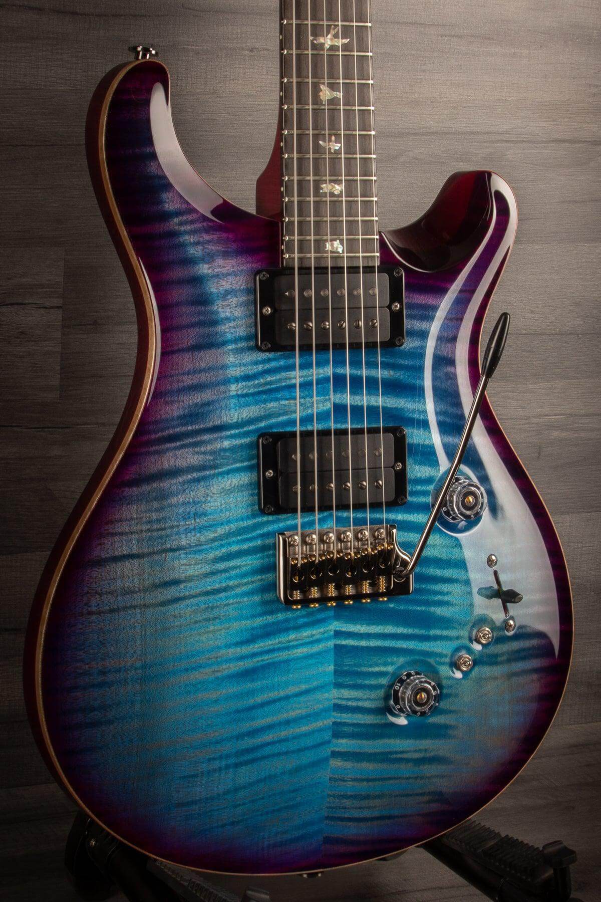 PRS Custom 24/08 10 Top Aquableux purpleburst S#0345766 - MusicStreet