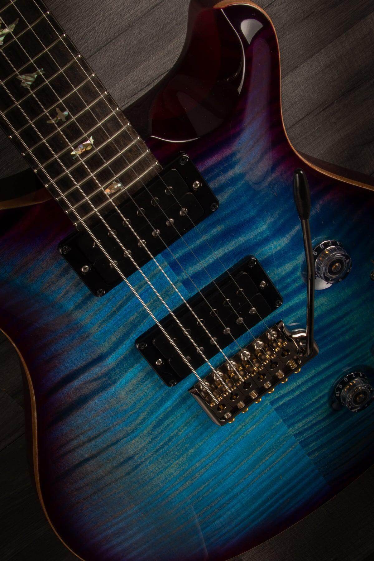 PRS Custom 24/08 10 Top Aquableux purpleburst S#0345766