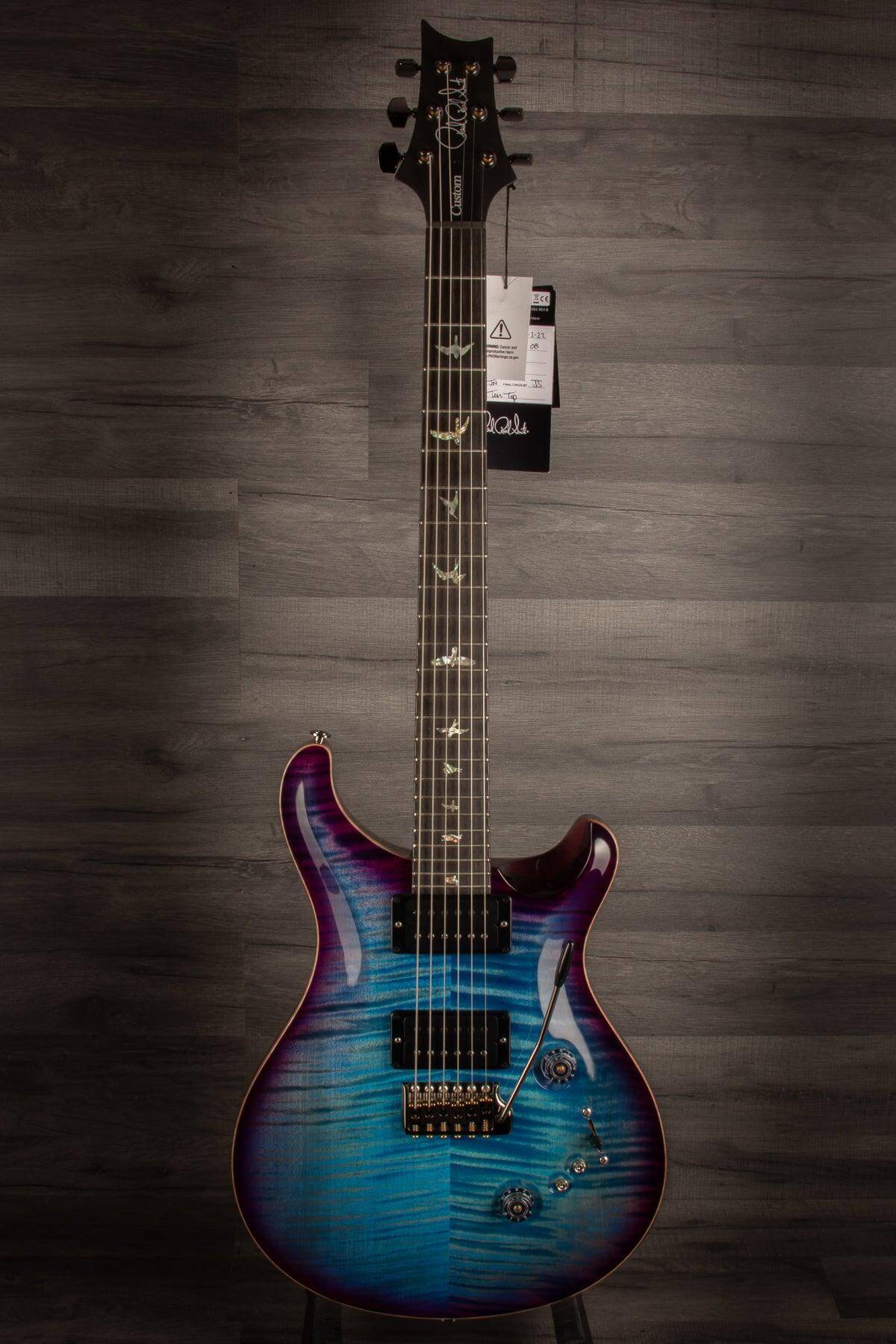 PRS Custom 24/08 10 Top Aquableux purpleburst S#0345766 - MusicStreet