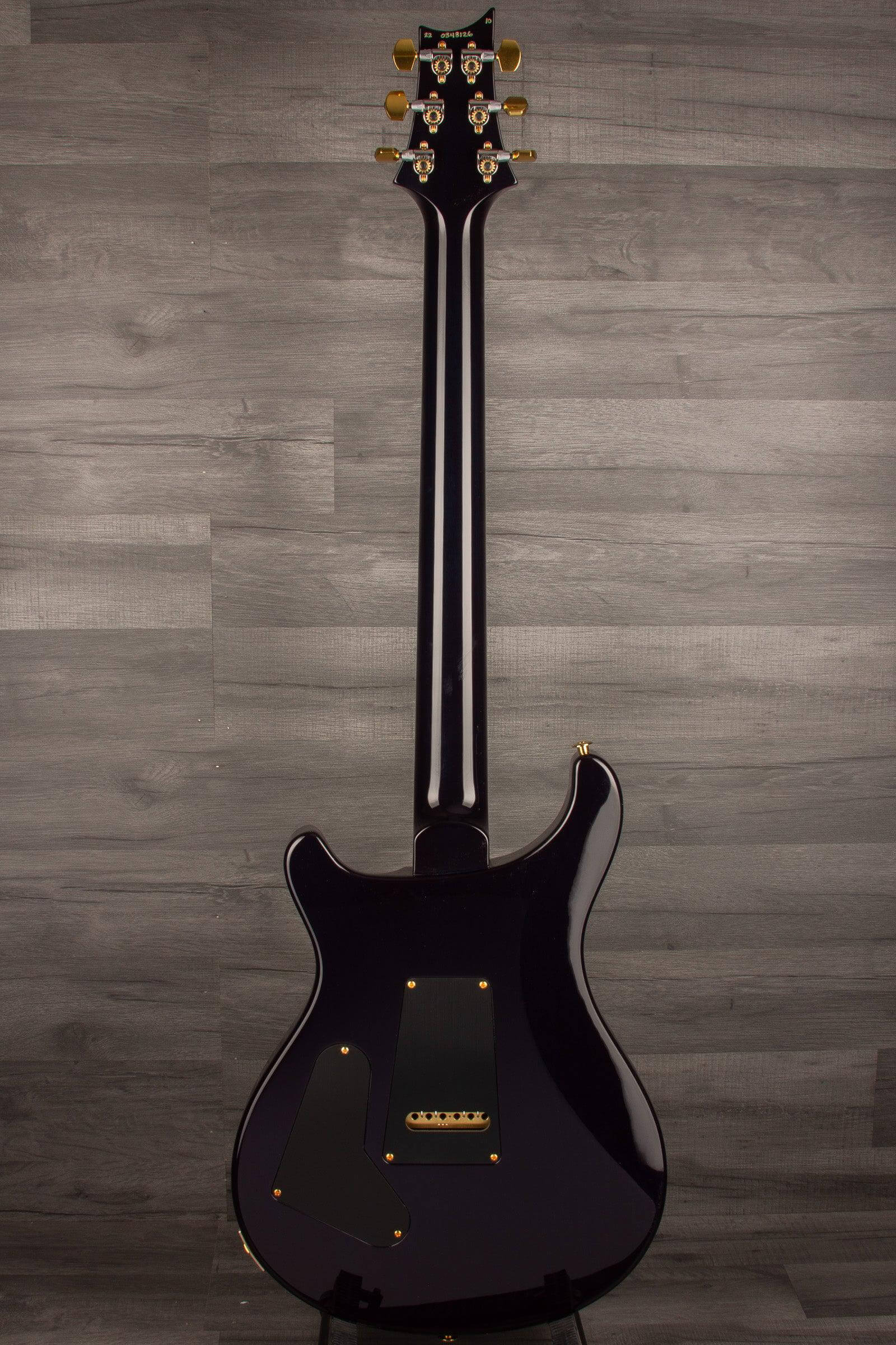 PRS Custom 24 10 top Purple Wrap s#0348126
