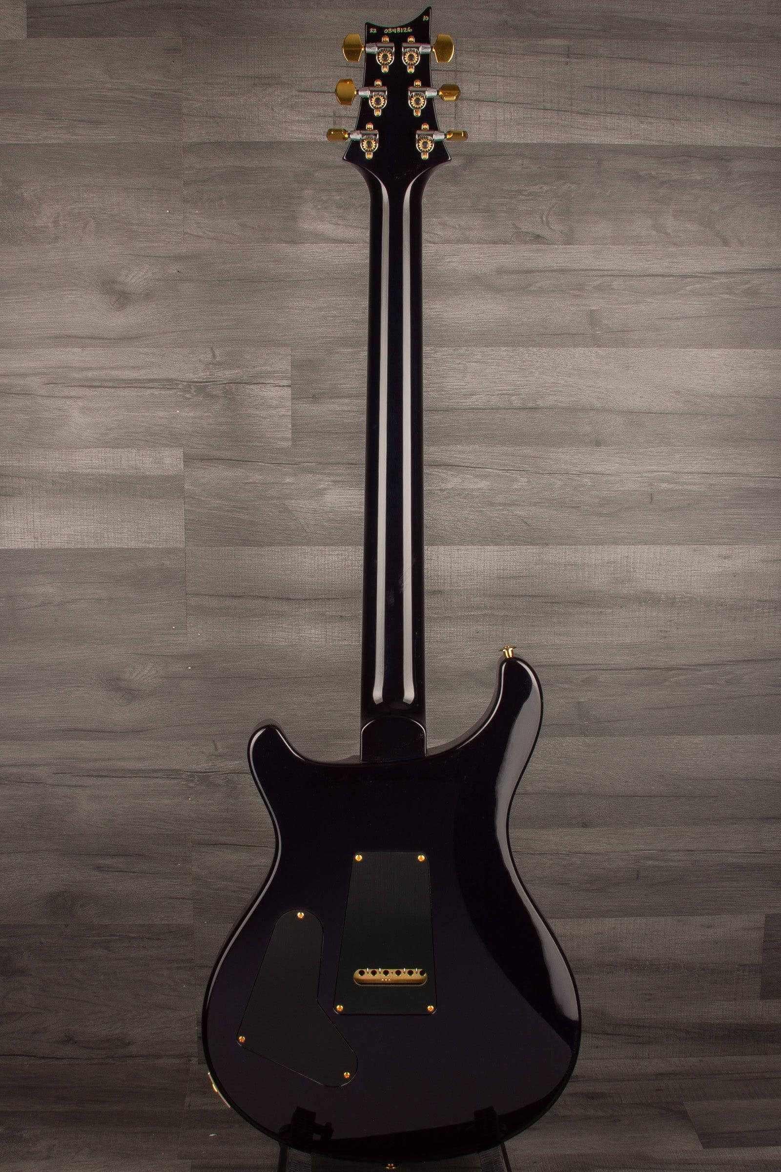 PRS Custom 24 10 top Purple Wrap s#0348126