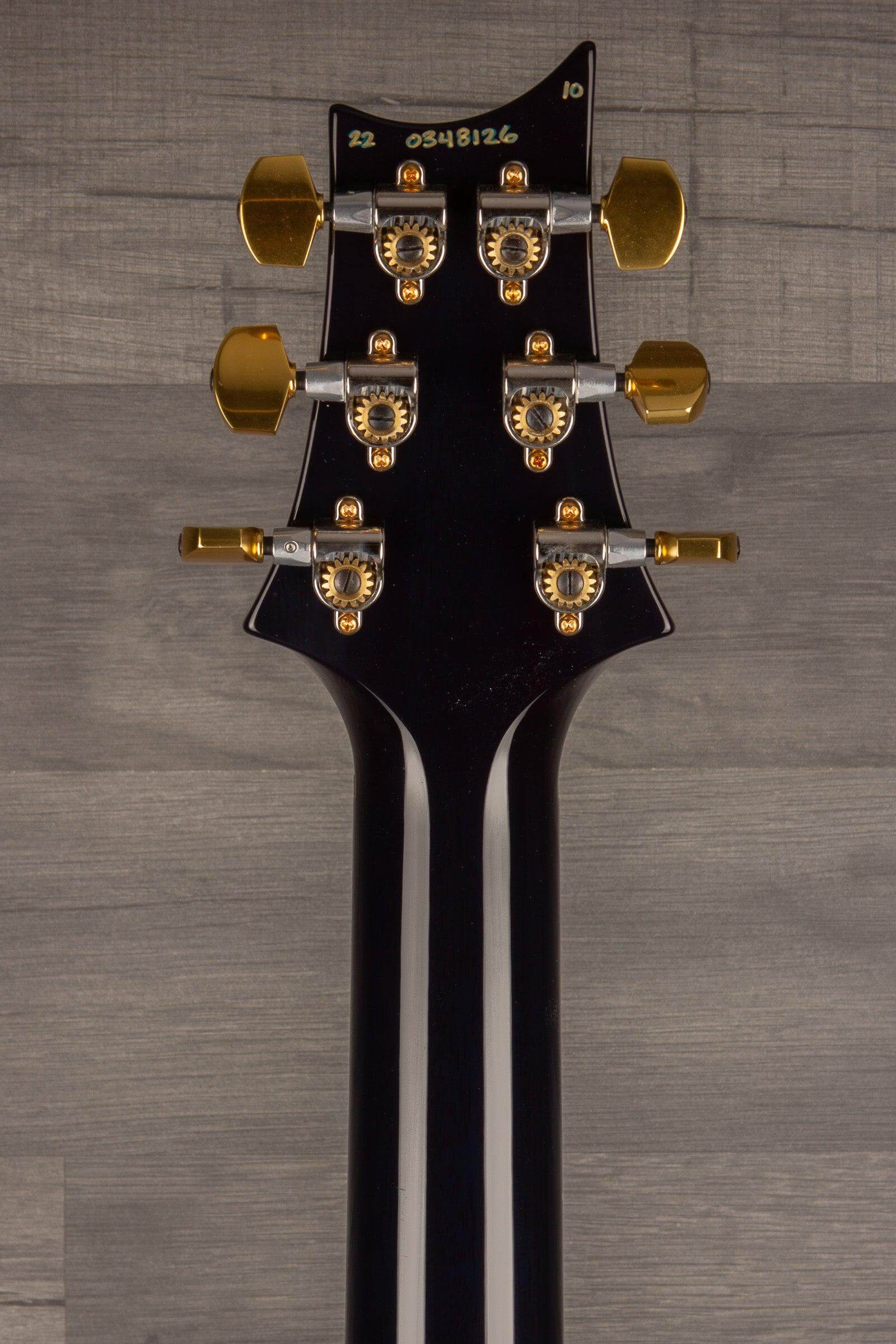 PRS Custom 24 10 top Purple Wrap s#0348126