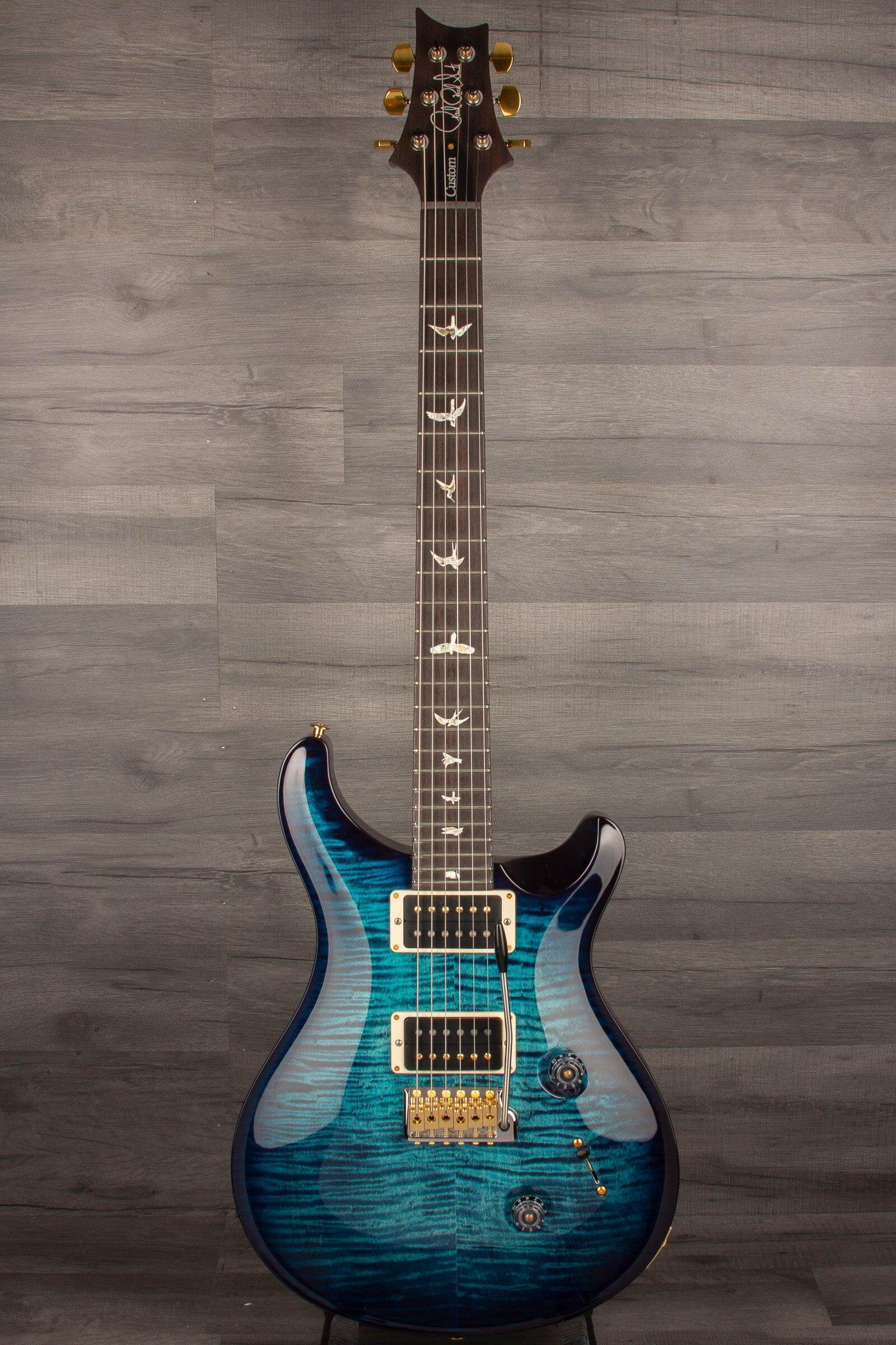 PRS Custom 24 10 top Purple Wrap s#0348126