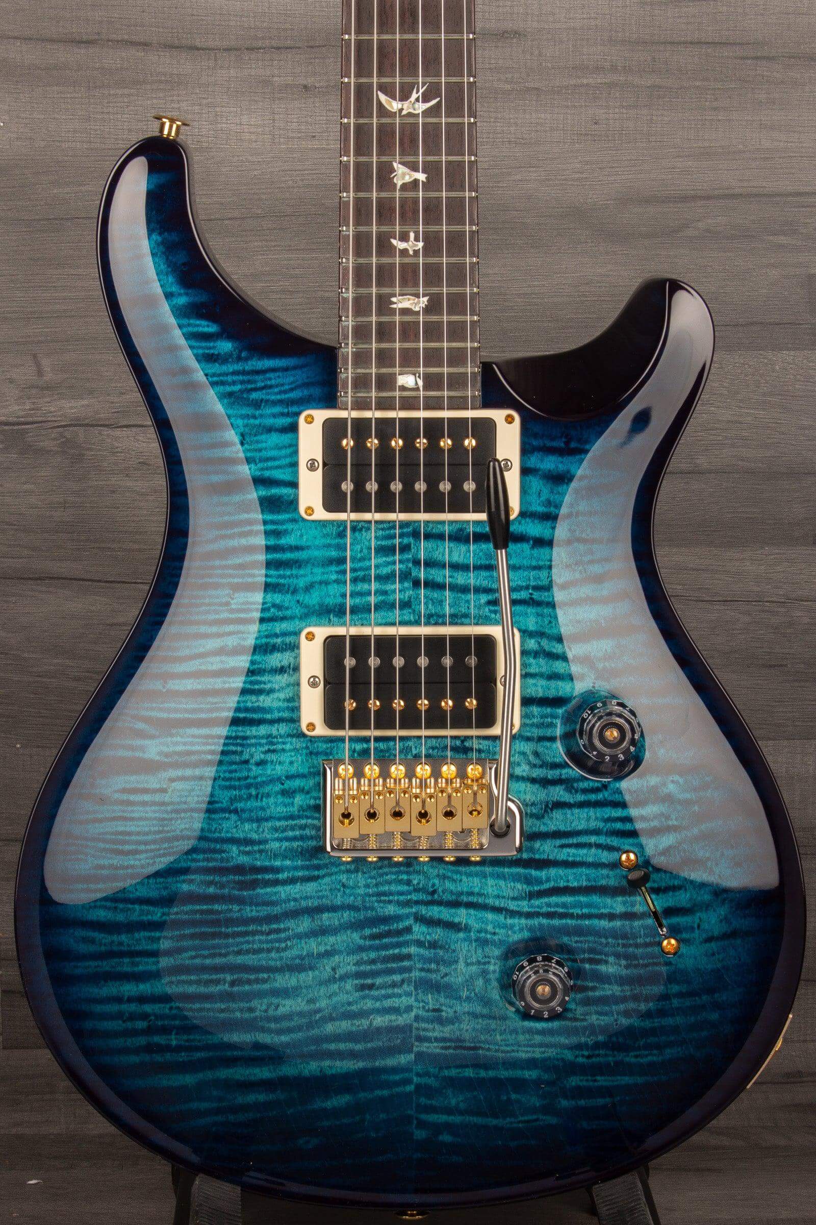 PRS Custom 24 10 top Purple Wrap s#0348126
