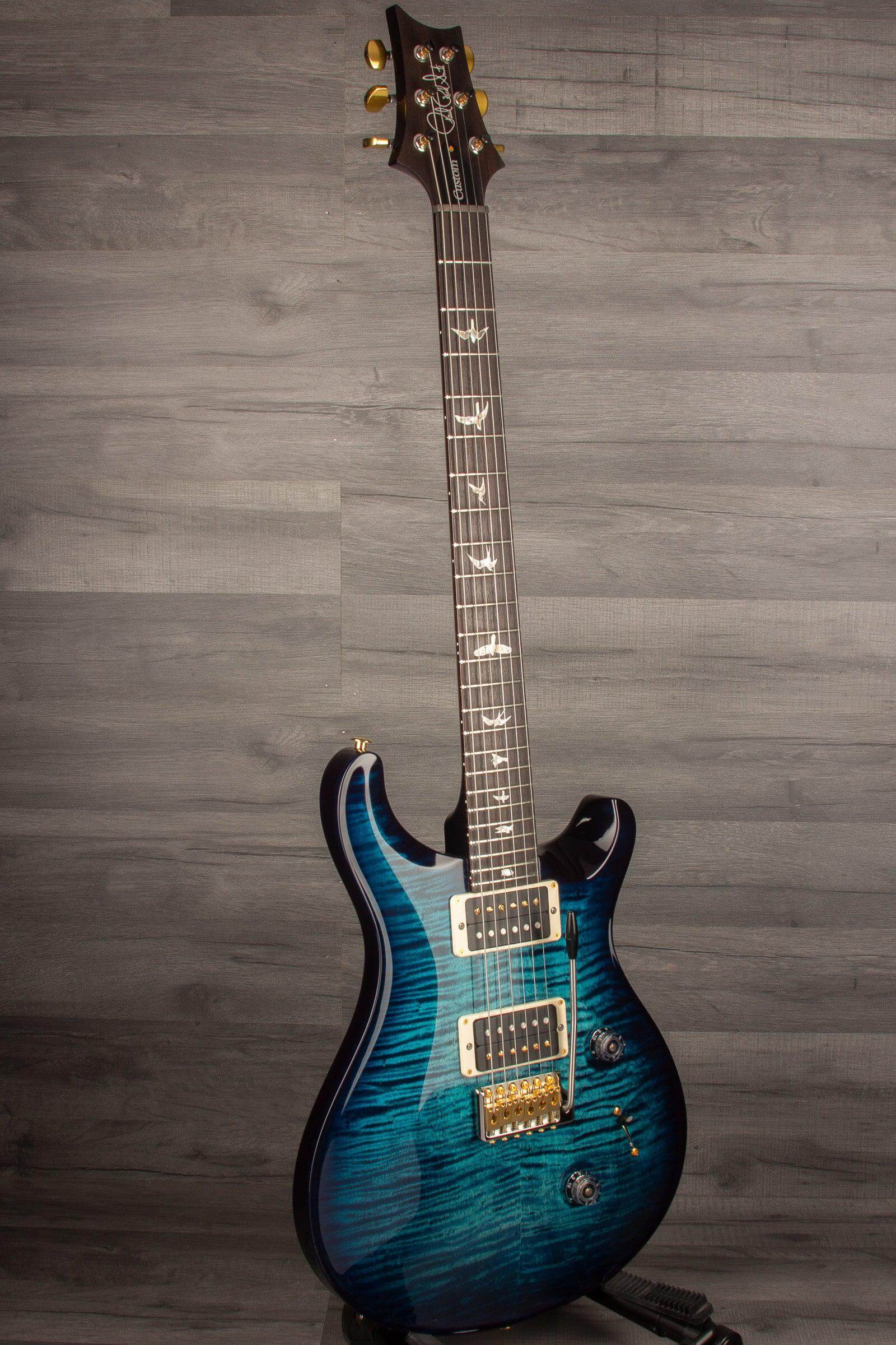 PRS Custom 24 10 top Purple Wrap s#0348126