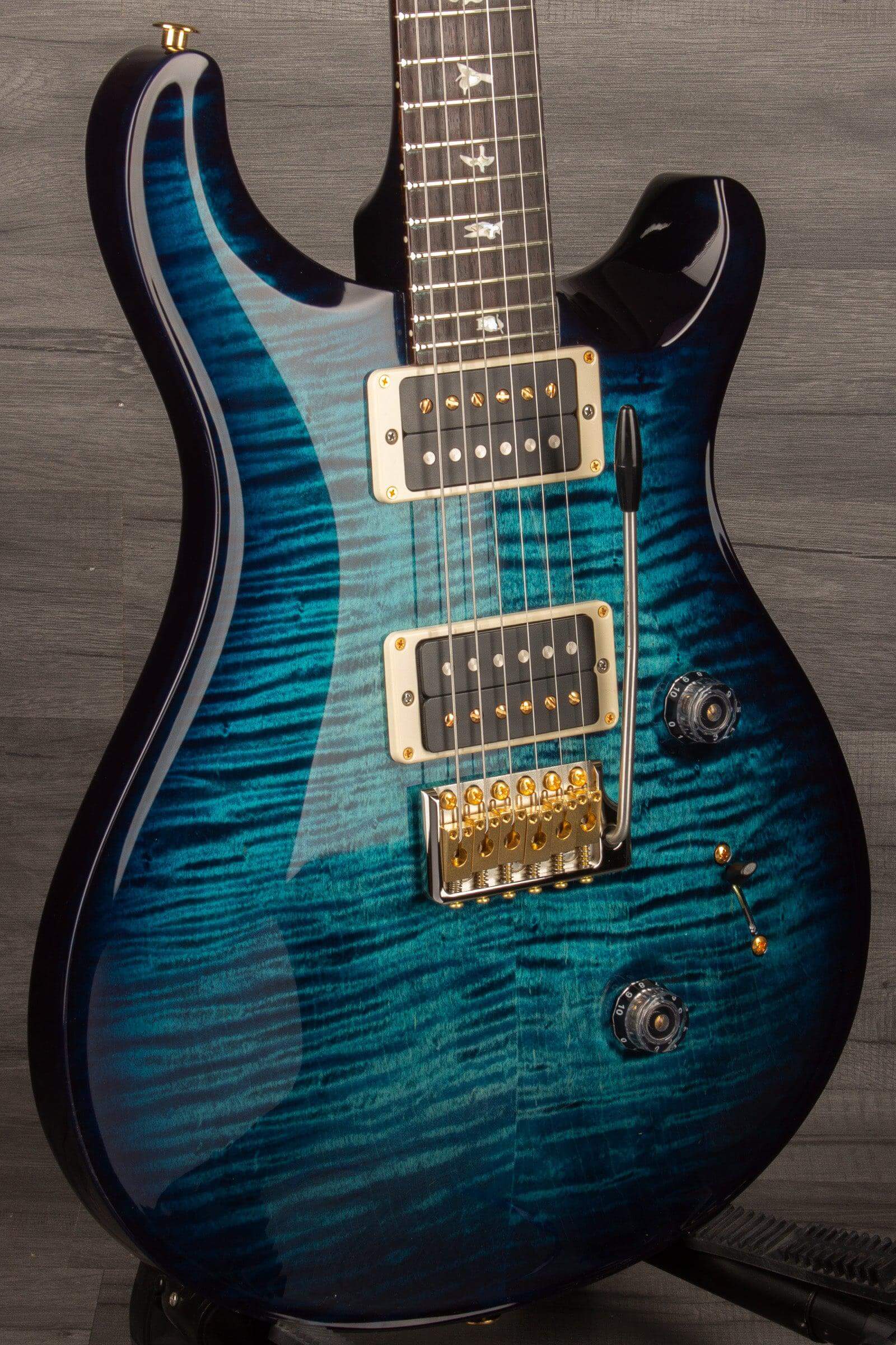 PRS Custom 24 10 top Purple Wrap s#0348126