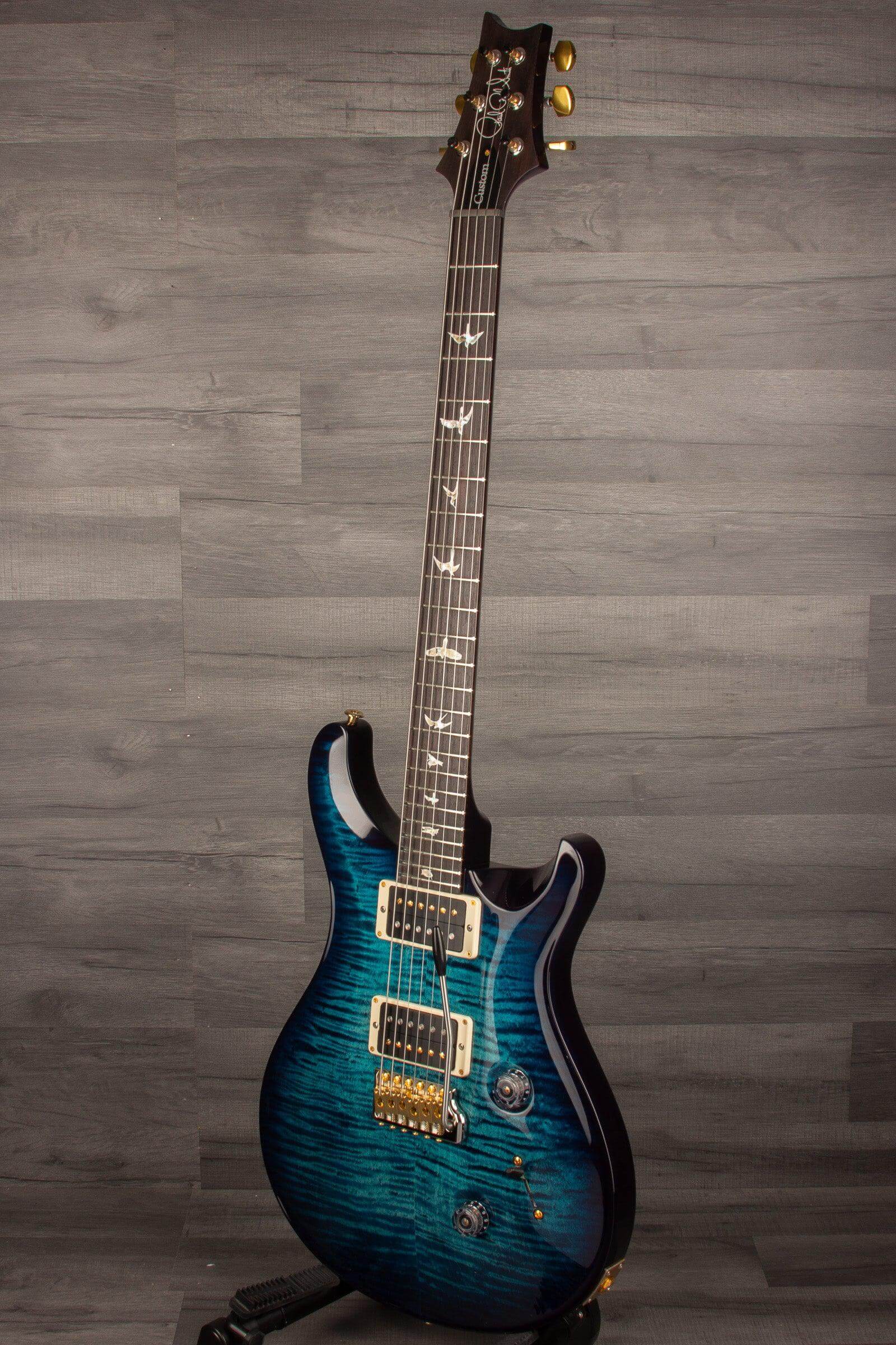 PRS Custom 24 10 top Purple Wrap s#0348126