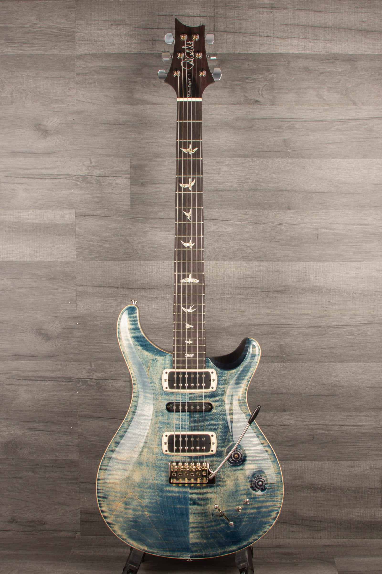 PRS Modern Eagle V - Faded Whale Blue s#0359142 - MusicStreet