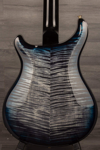 PRS Hollowbody II Piezo 10 top Charcoal Blueburst