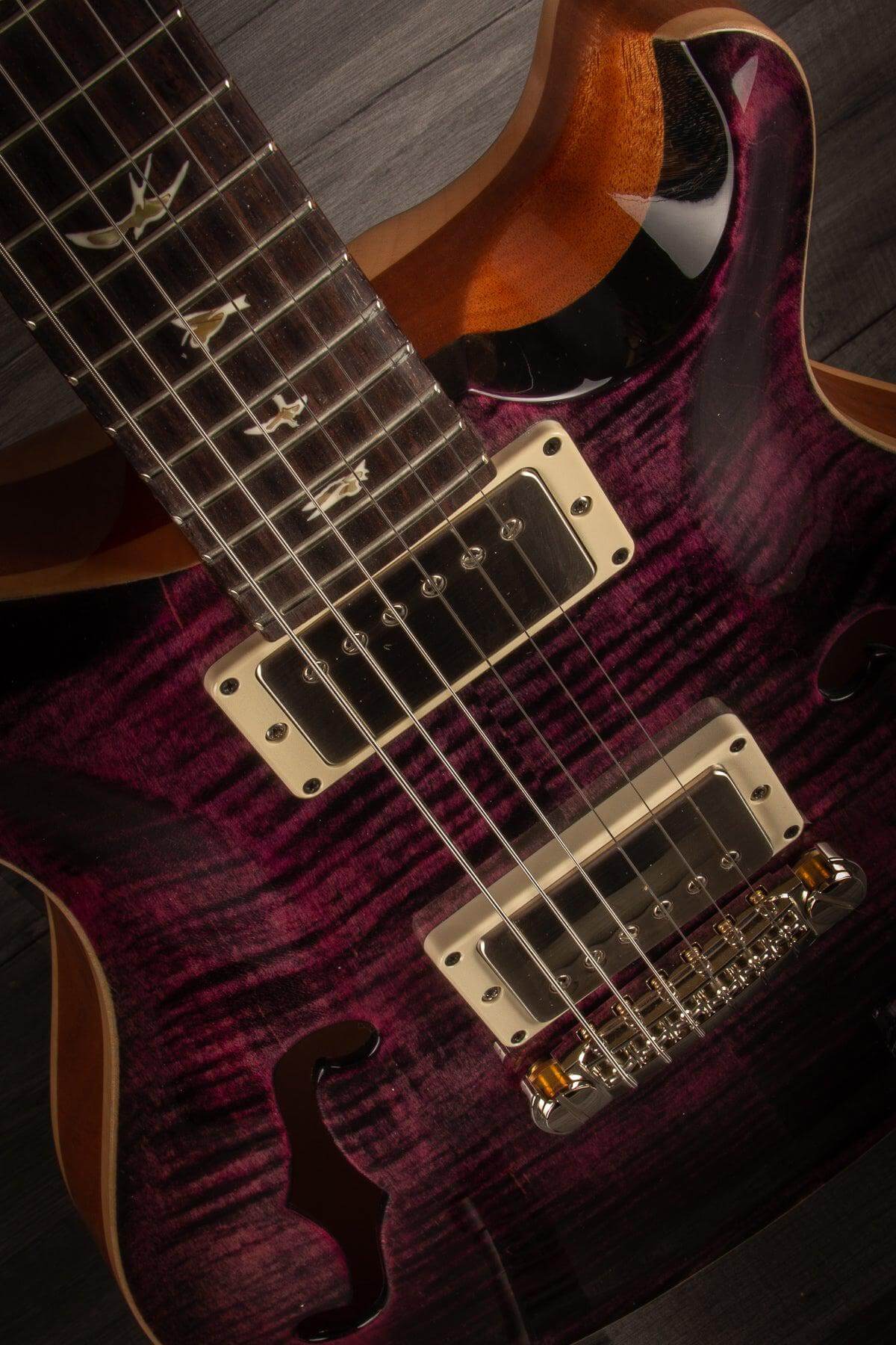 PRS Hollowbody II Piezo Purple Iris