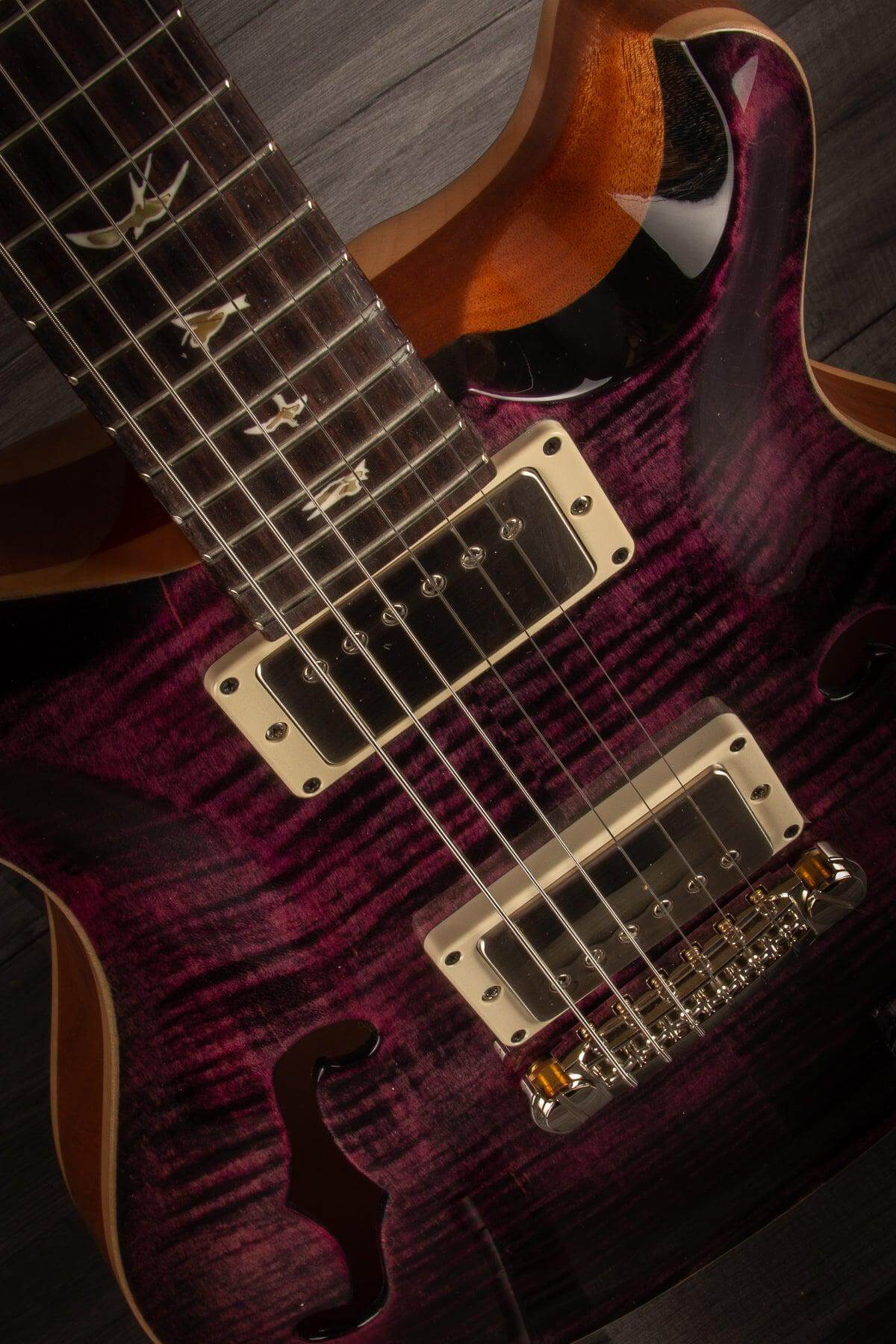 PRS Hollowbody II Piezo Purple Iris - MusicStreet