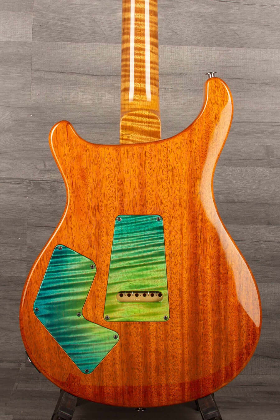 PRS Private Stock Modern Eagle V Electric Guitar PS#10378 - Green Luminlay LTD - LAGUNA GLOW