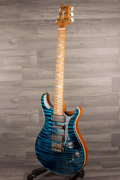 PRS Private Stock Modern Eagle V Luminlay Ltd - BLUE Steel PS#10377 Electric Guitar