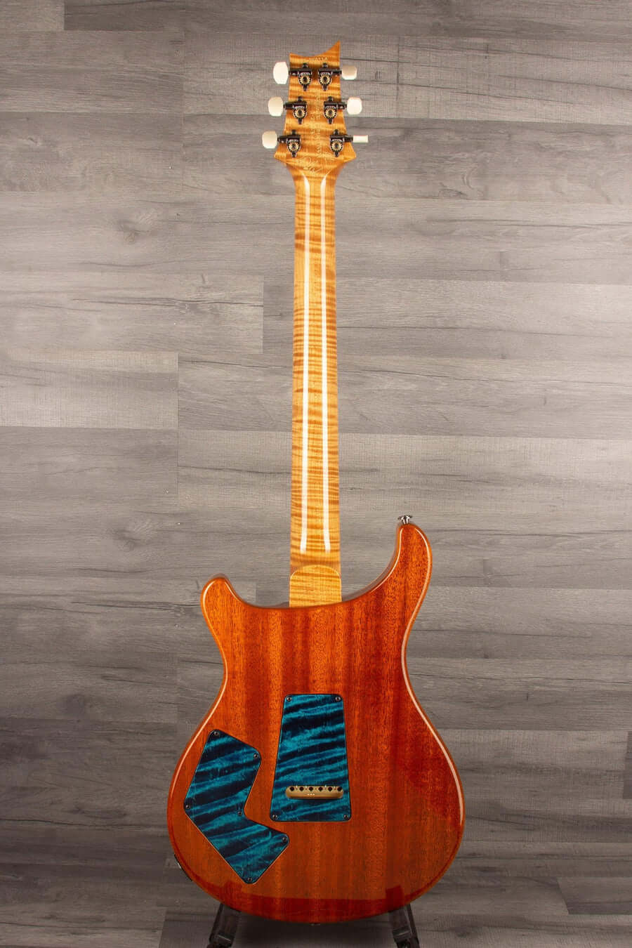 PRS Private Stock Modern Eagle V Luminlay Ltd - BLUE Steel PS#10377 Electric Guitar