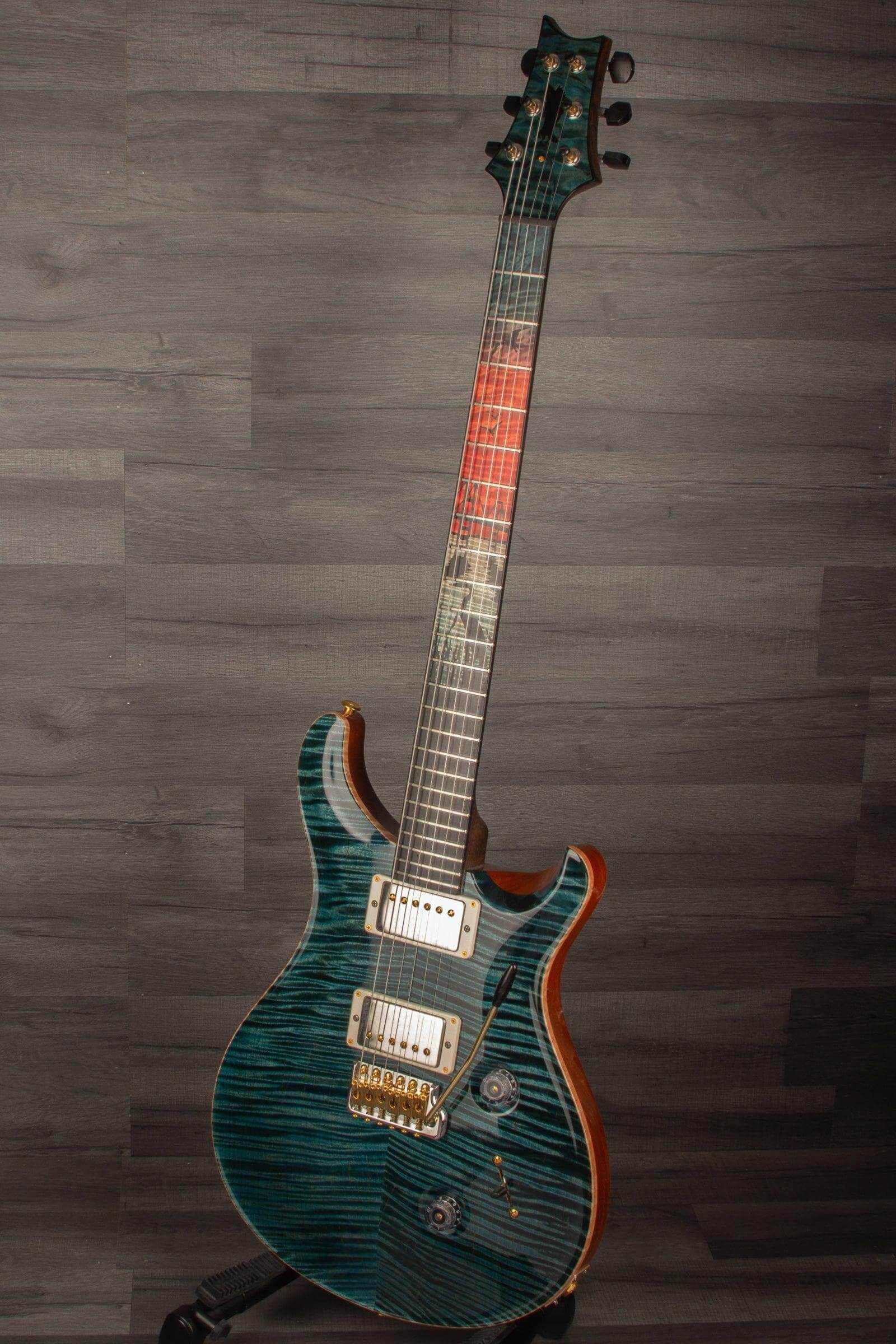 PRS Private Stock Matapeake Blue - Chesapeake Bay Bridge Inlay s#0329352