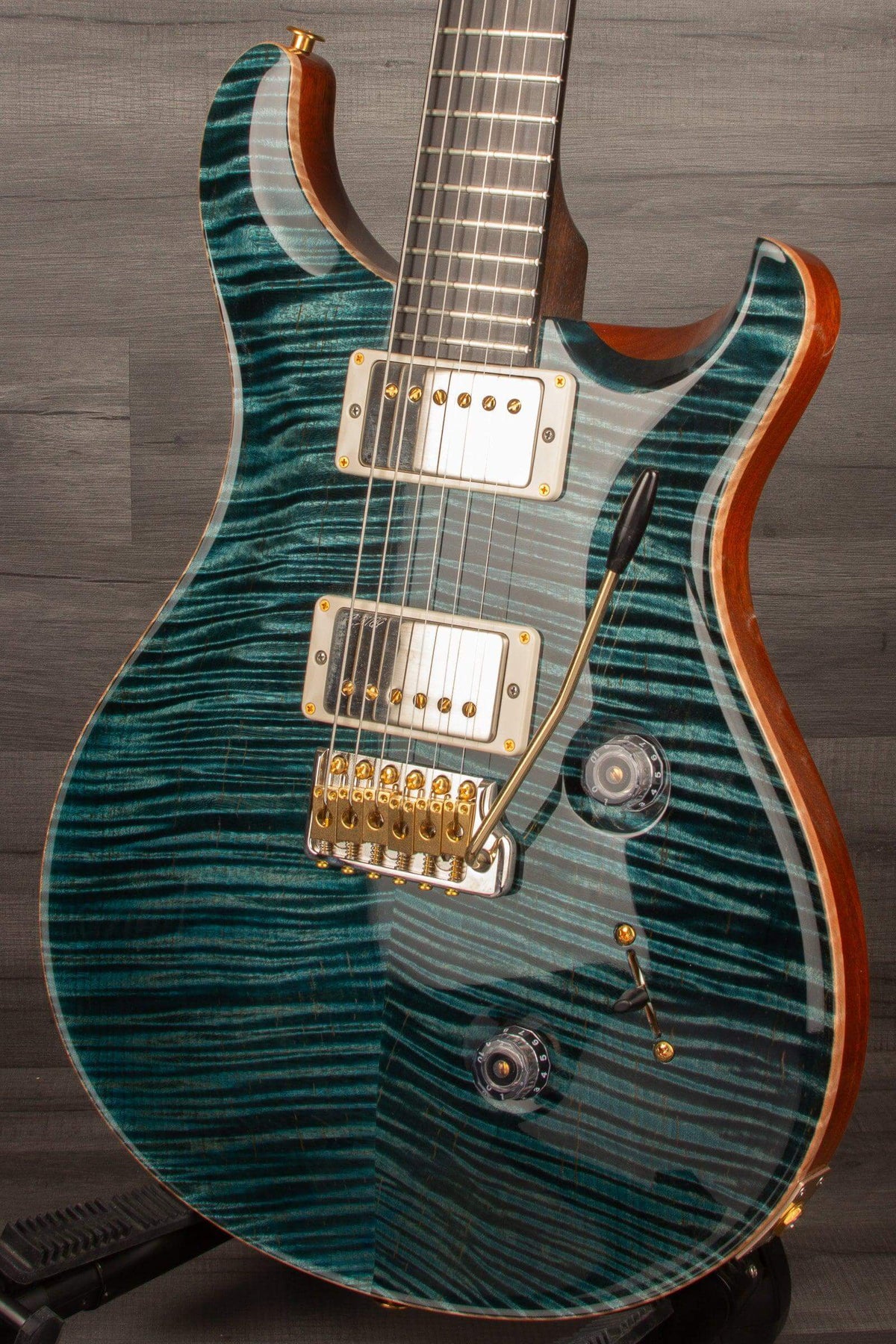 PRS Private Stock Matapeake Blue - Chesapeake Bay Bridge Inlay s#0329352