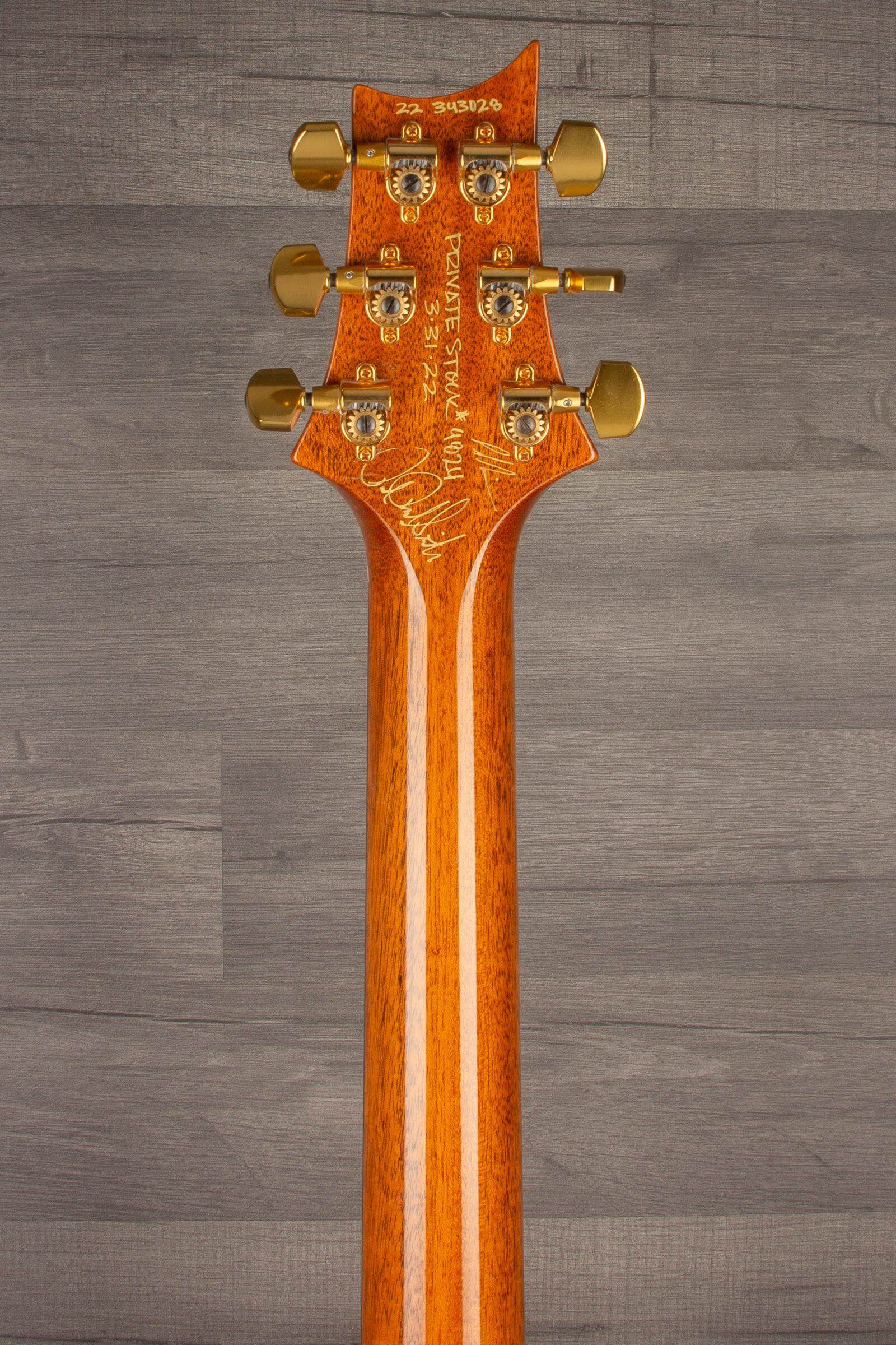 PRS Private Stock McCarty 594 Semi-Hollow #9824 - Tiger Eye Glow