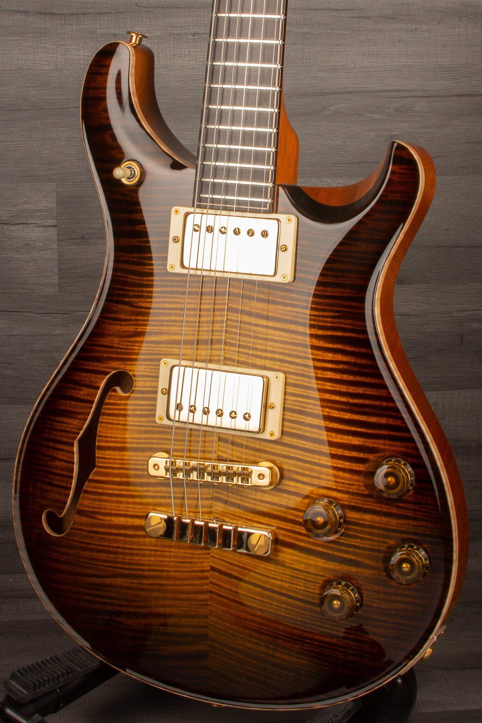 PRS Private Stock McCarty 594 Semi-Hollow #9824 - Tiger Eye Glow