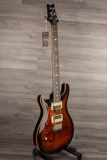 PRS SE Custom 24 - Back Gold Burst - Left Handed