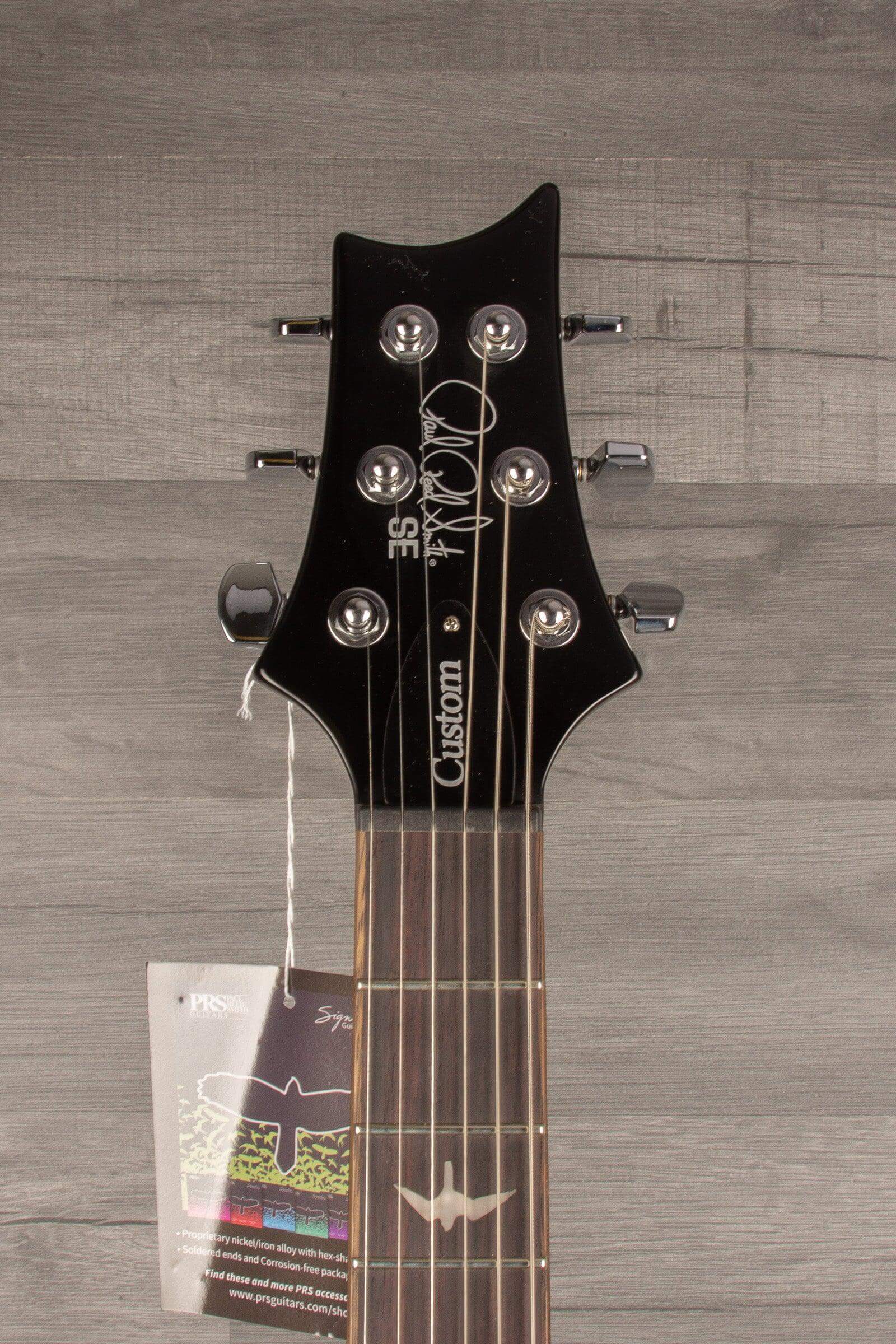 PRS SE Custom 24 - Back Gold Burst - Left Handed