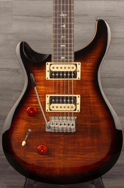 PRS SE Custom 24 - Back Gold Burst - Left Handed