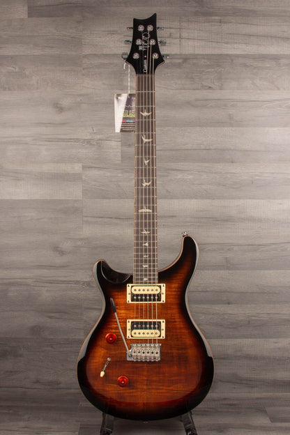 PRS SE Custom 24 - Back Gold Burst - Left Handed