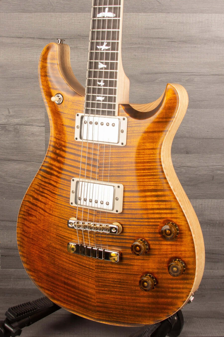 PRS Wood Library Ltd McCarty 594 Electric Guitar in Yellow Tiger Satin Nitro s#0356412