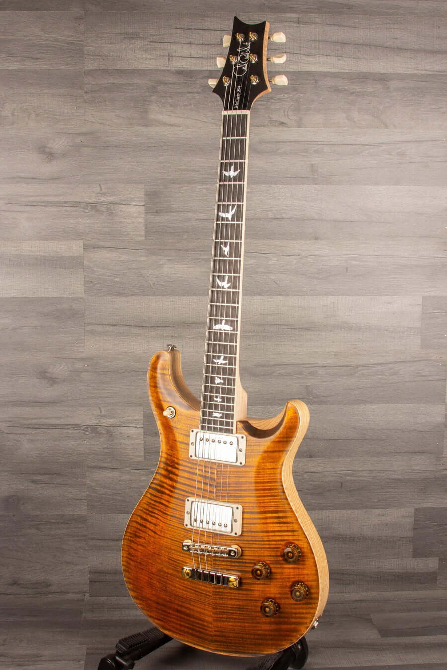 PRS Wood Library Ltd McCarty 594 Electric Guitar in Yellow Tiger Satin Nitro s#0356412
