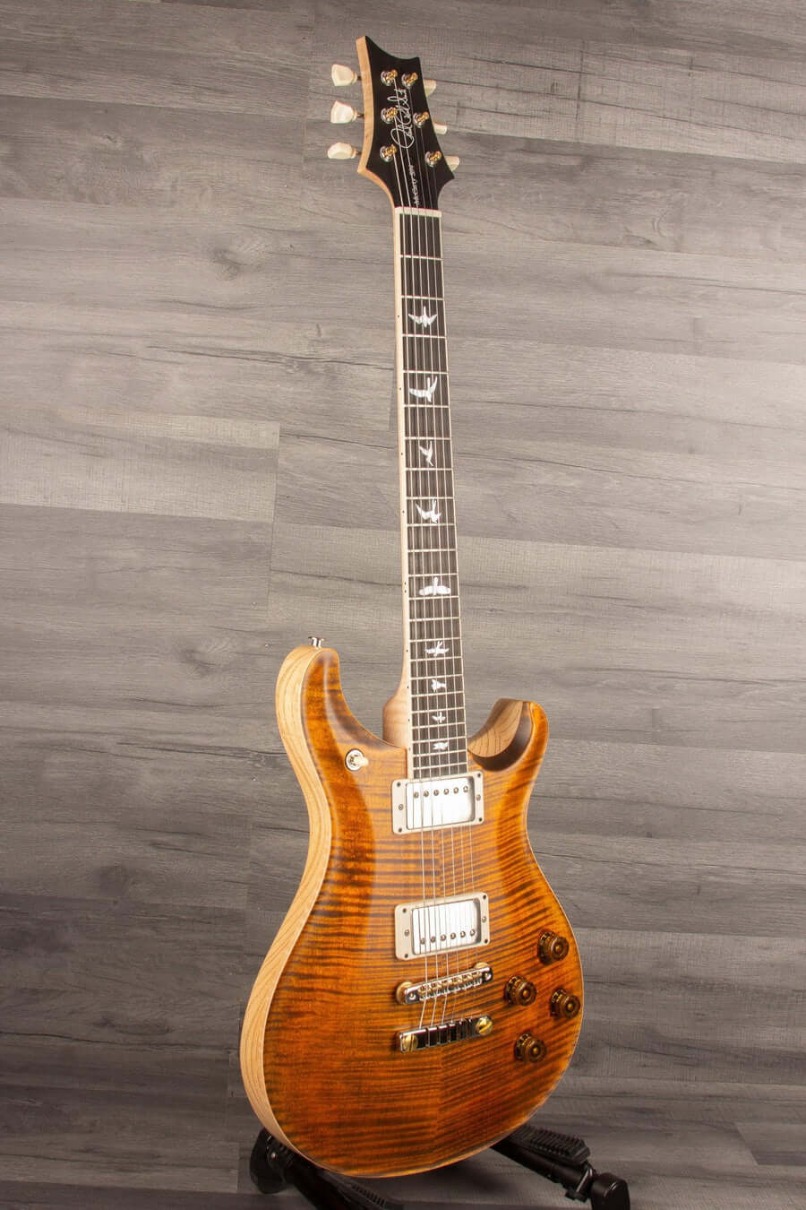 PRS Wood Library Ltd McCarty 594 Electric Guitar in Yellow Tiger Satin Nitro s#0356412
