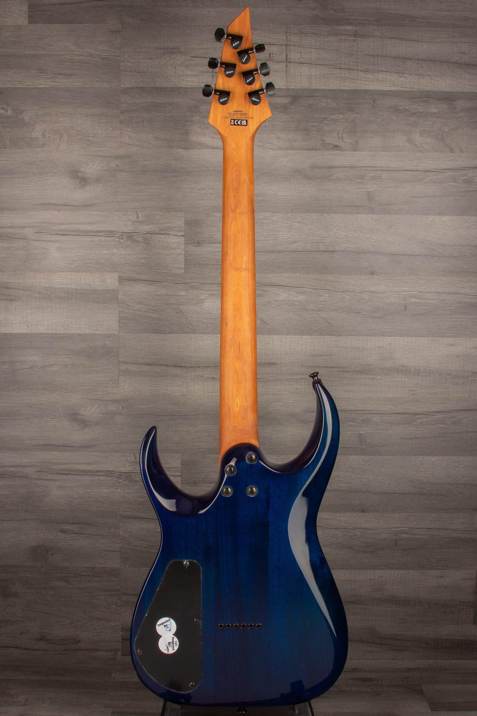 Jackson Pro Series Signature Misha Mansoor Juggernaut HT6QM Electric Guitar - Chlorine Burst