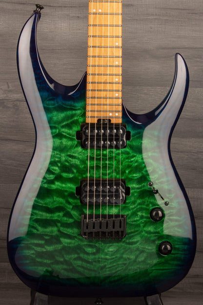 Jackson Pro Series Signature Misha Mansoor Juggernaut HT6QM Electric Guitar - Chlorine Burst