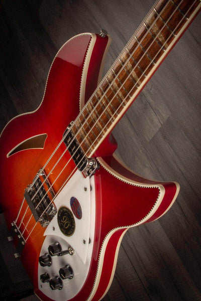 Rickenbacker 4005XC Bass Guitar - 90th Anniversary Ltd Edition Amber FireGlo