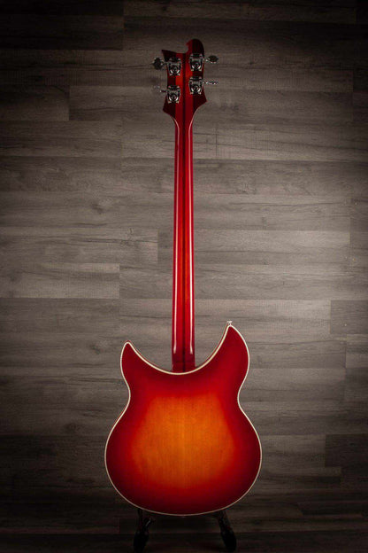 Rickenbacker 4005XC Bass Guitar - 90th Anniversary Ltd Edition Amber FireGlo