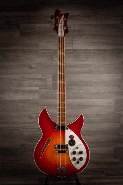 Rickenbacker 4005XC Bass Guitar - 90th Anniversary Ltd Edition Amber FireGlo