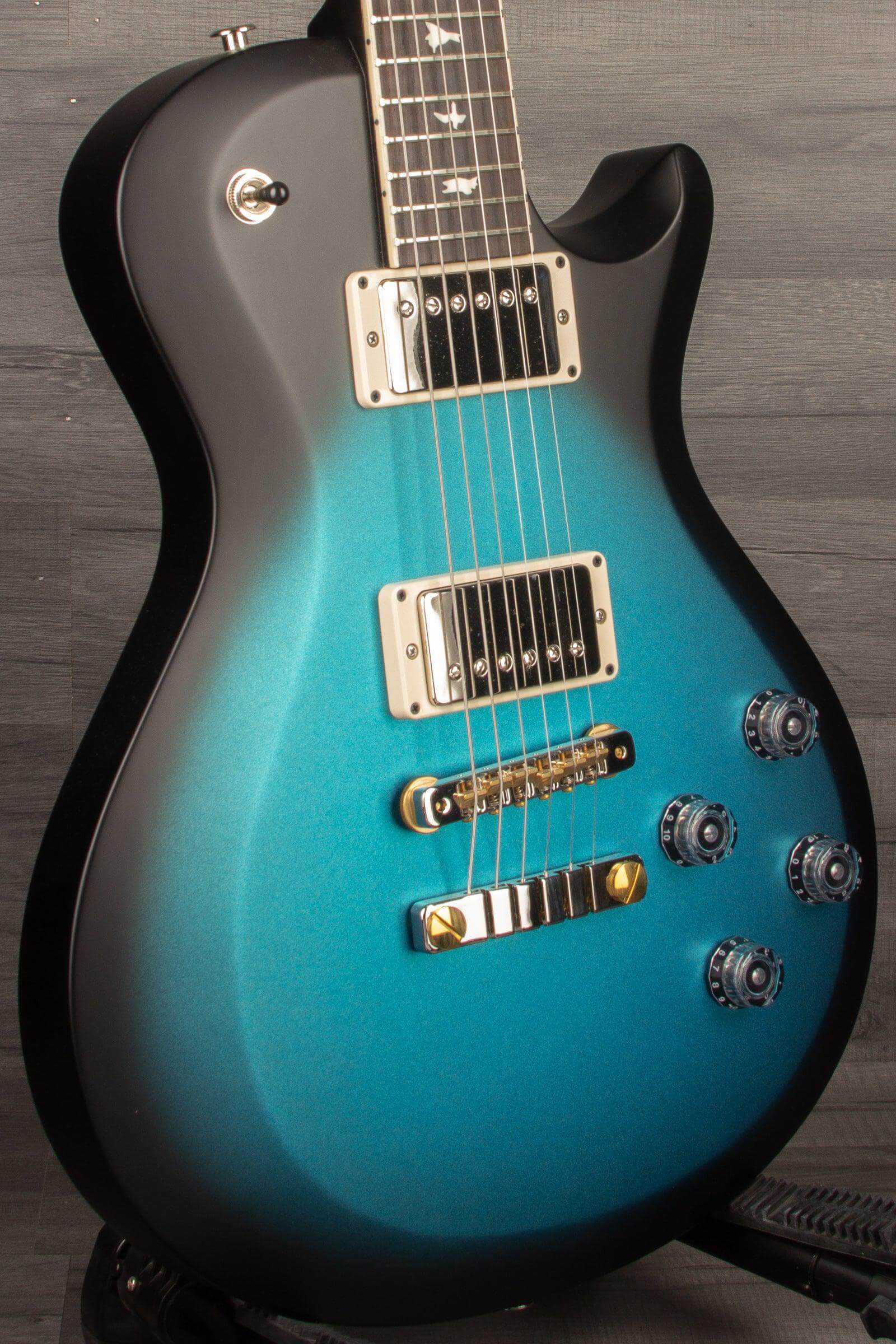PRS S2 McCarty Custom Colour Electric Guitar - Satin Metallic Blue burst s#S2058495