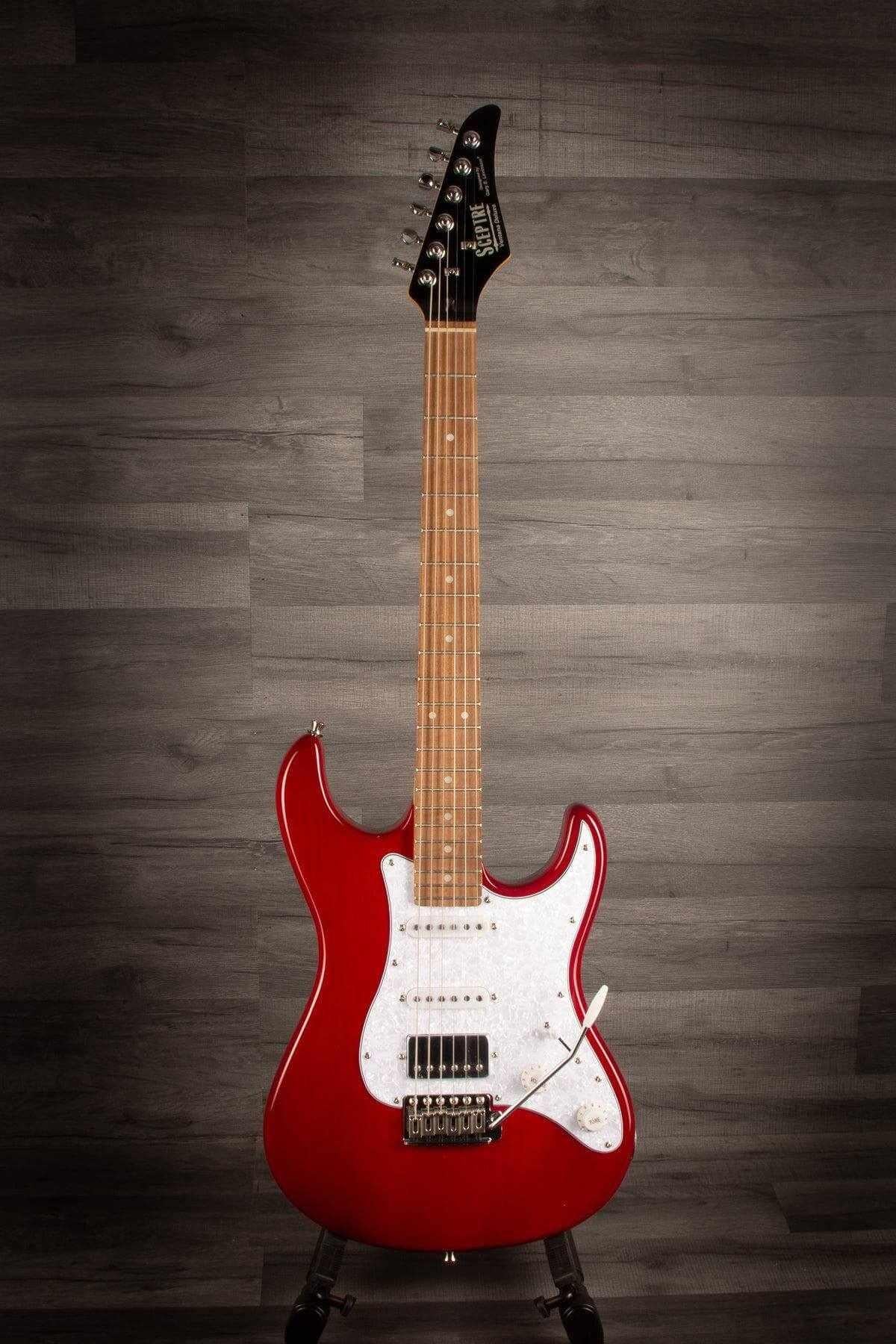 LEVINSON SCEPTRE - Ventana Deluxe SV2 Electric Guitar -Thru Red